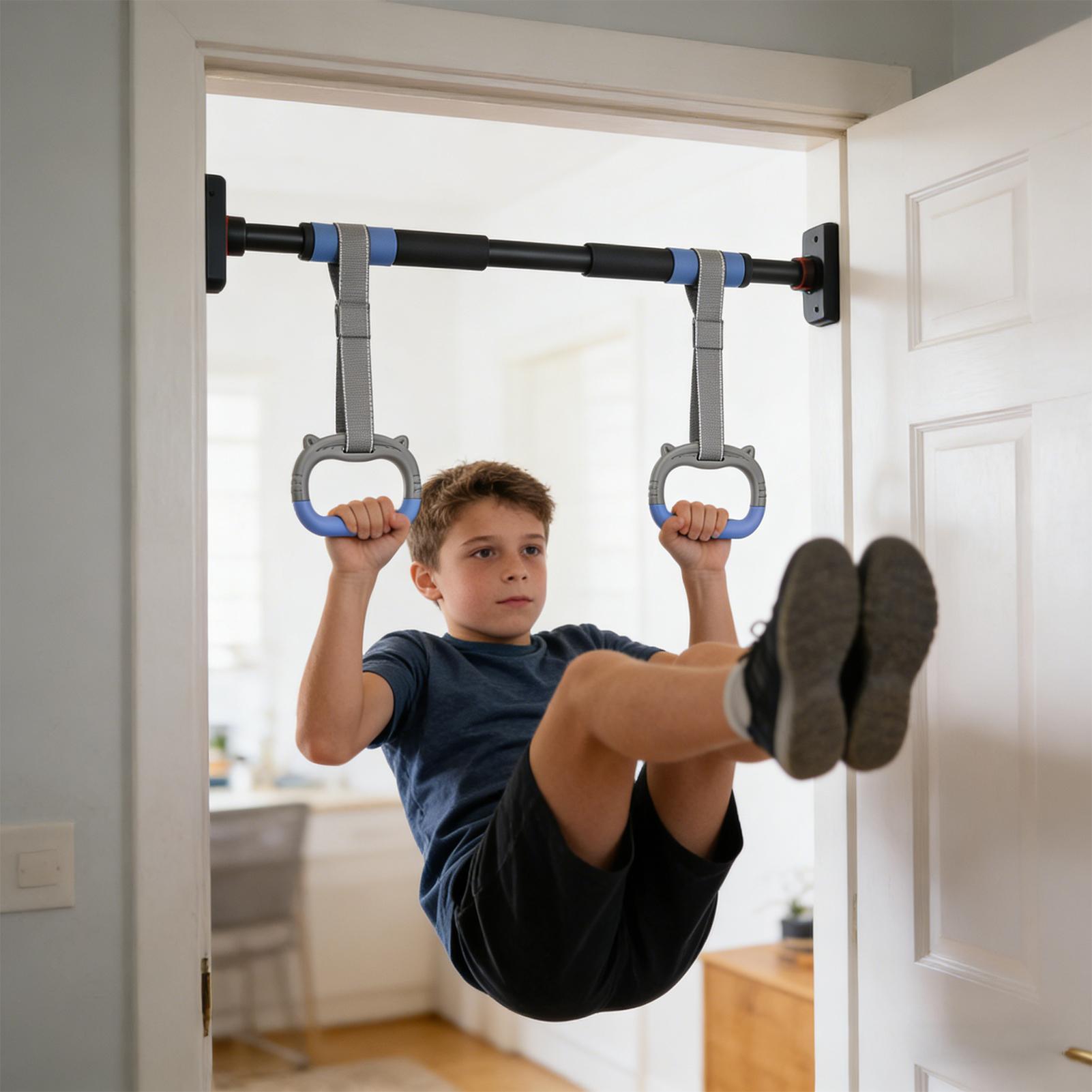 Home Gym Kit - Gymnastic Rings Set Childrens Home Fitness