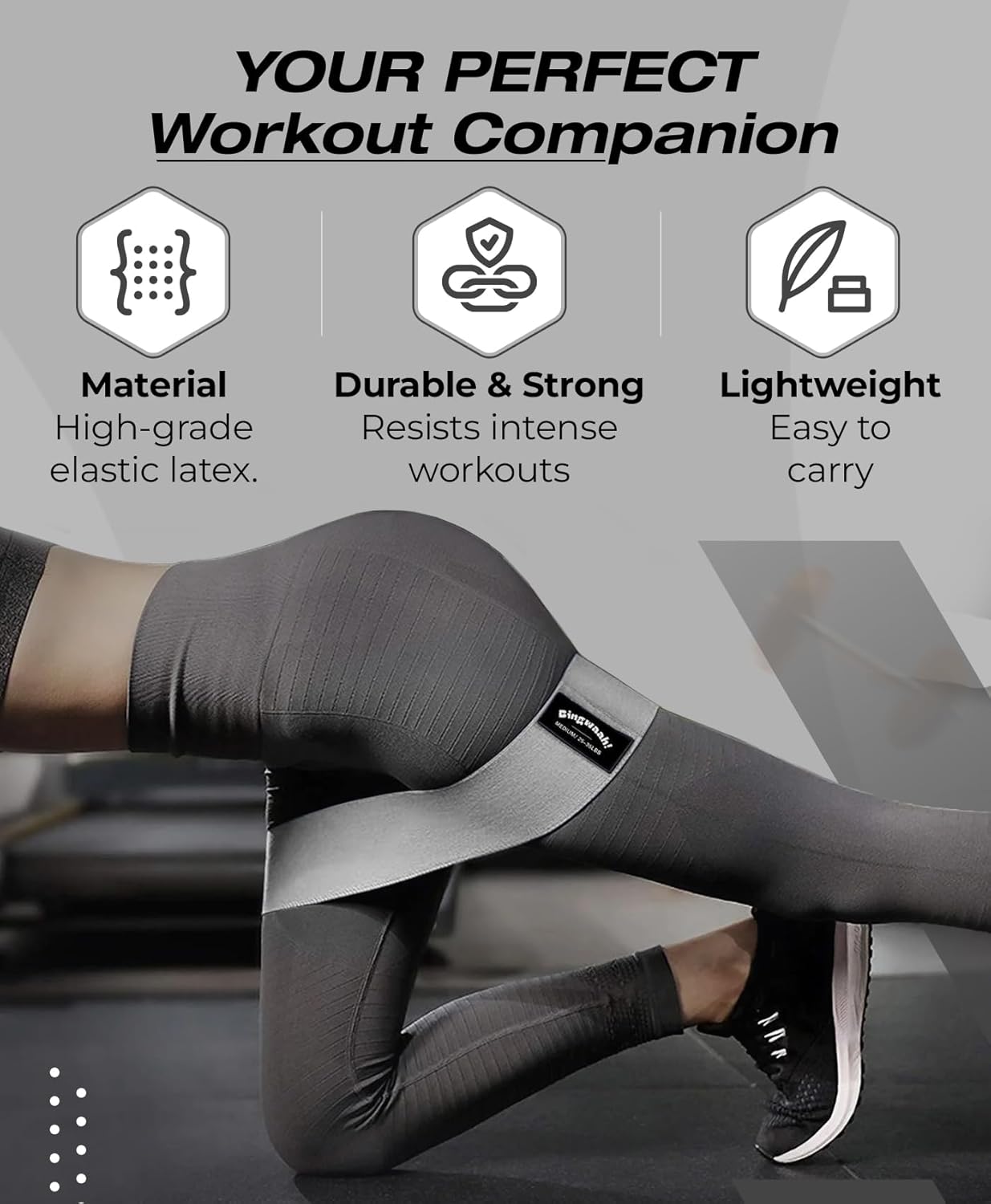 Fabric Resistance Bands for Wo - Resistance Loop Mini Band review and price