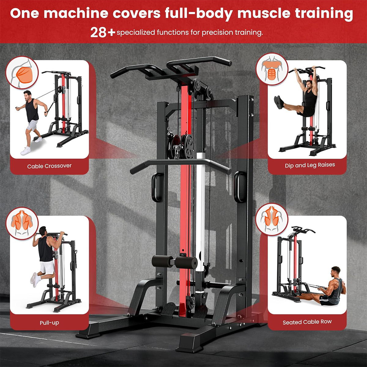 Pooboo Home Gym Machine - High - Home Gym Machine review and price