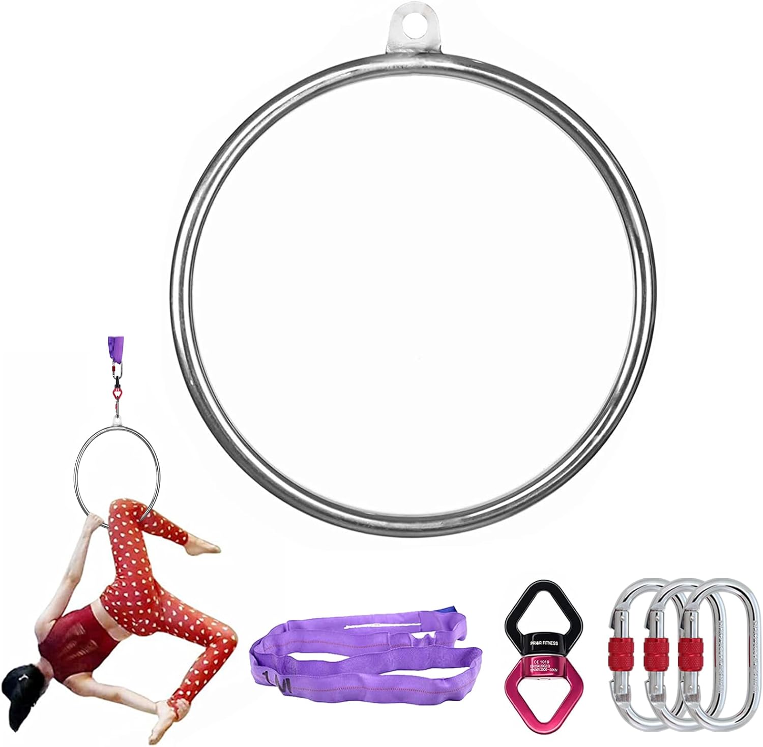50cm Aerial Hoop Mini Lyra Kit - Home Gym Kit review and price