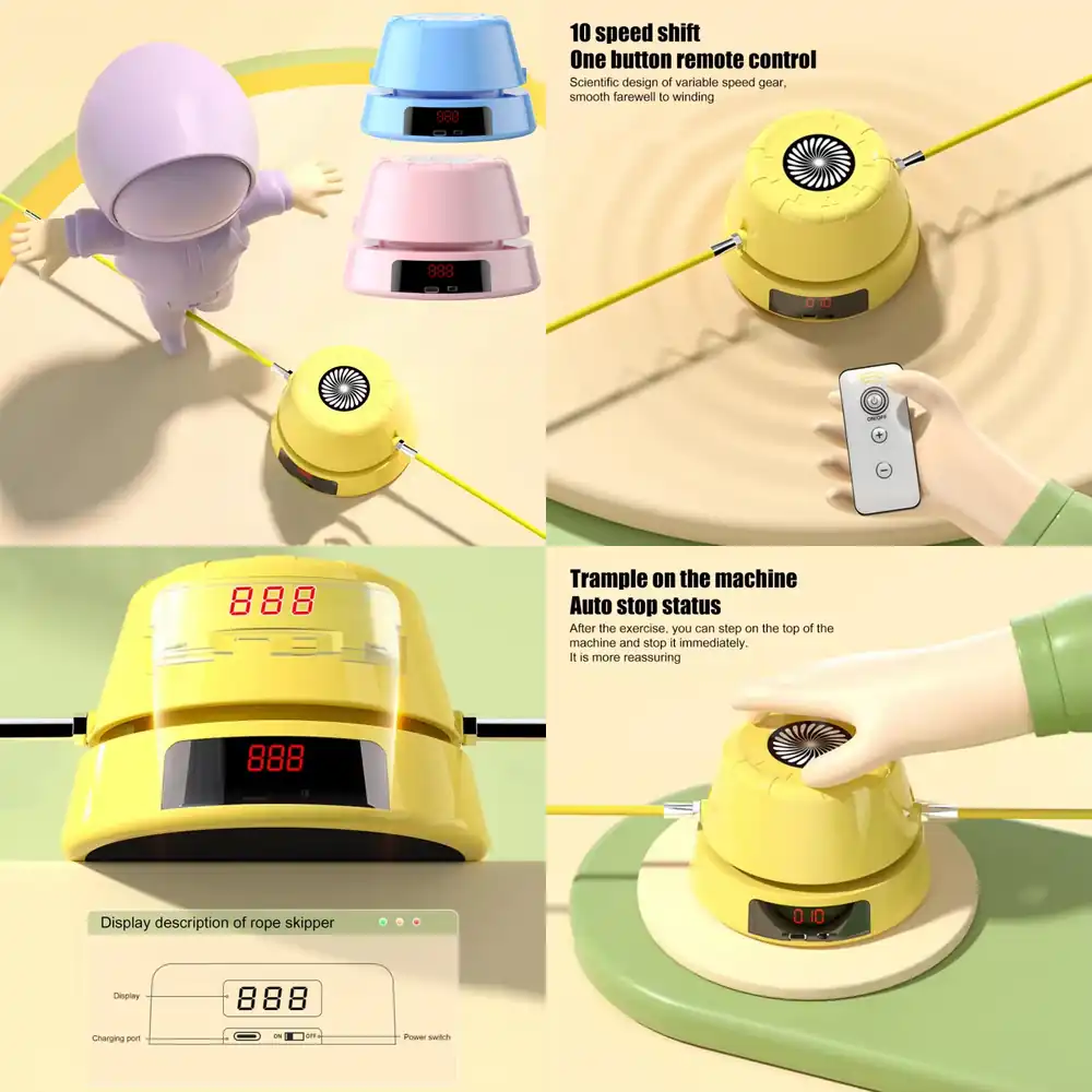 WAP01  Smart Electric Skipping - Home Gym Machine review and price