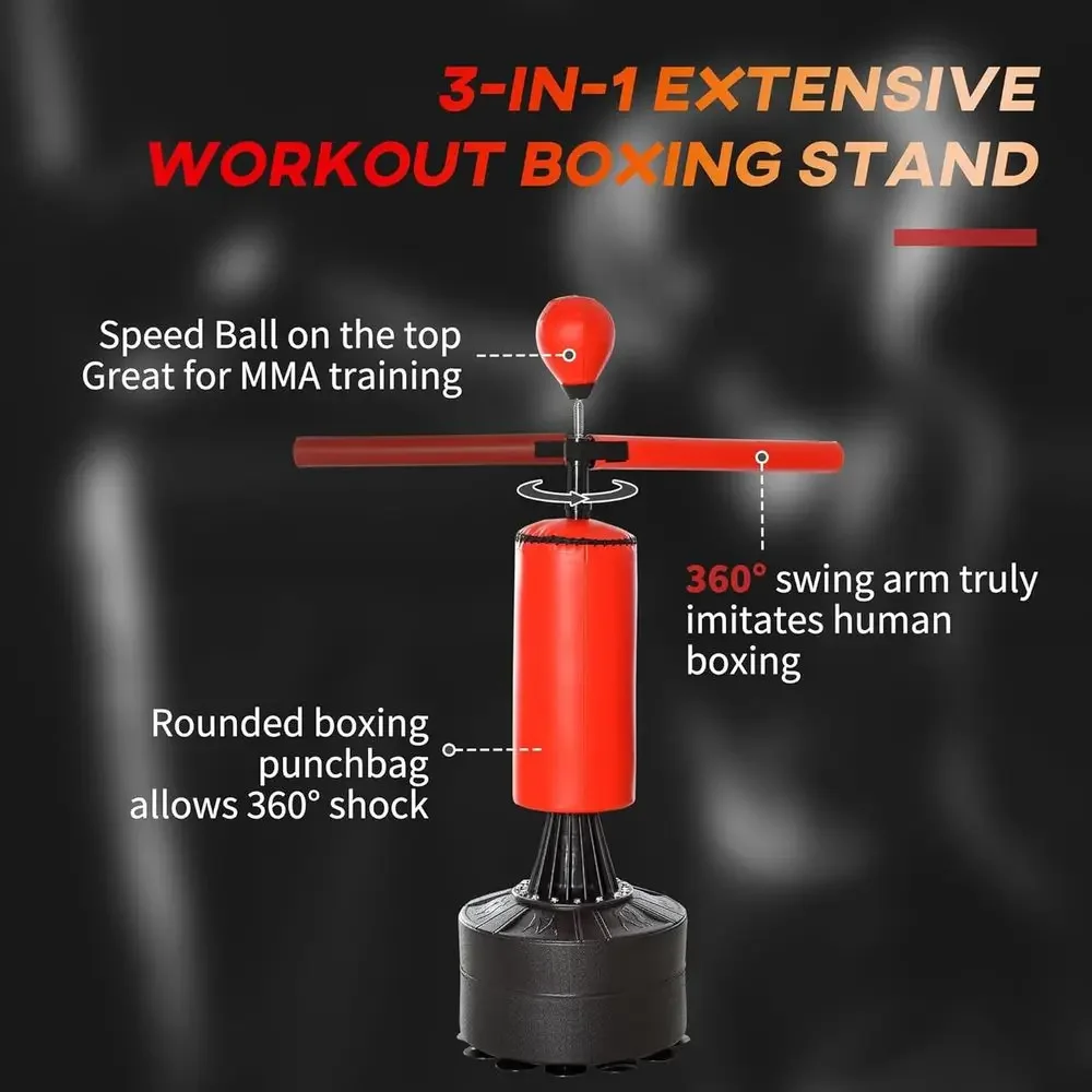 Adjustable Height Heavy Bag wi - Speed Bag Boxing review and price