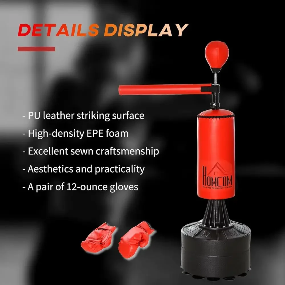 Adjustable Height Heavy Bag wi - Speed Bag Boxing review and price