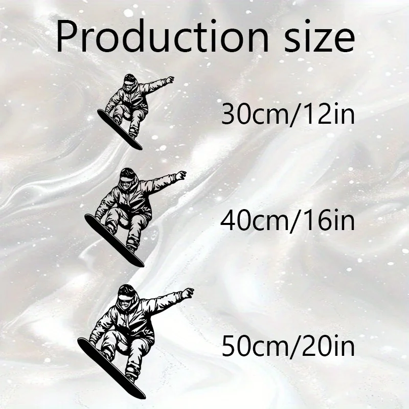 CIFBUY Metal Wall Art Snowboar - Home Gym Outdoor Ideas review and price