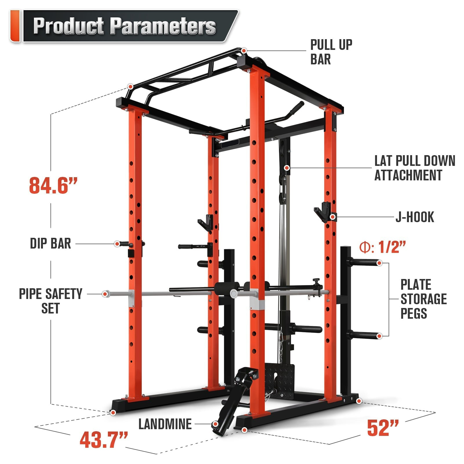 Commercial  Multi-function Pow - Home Gym Machine review and price
