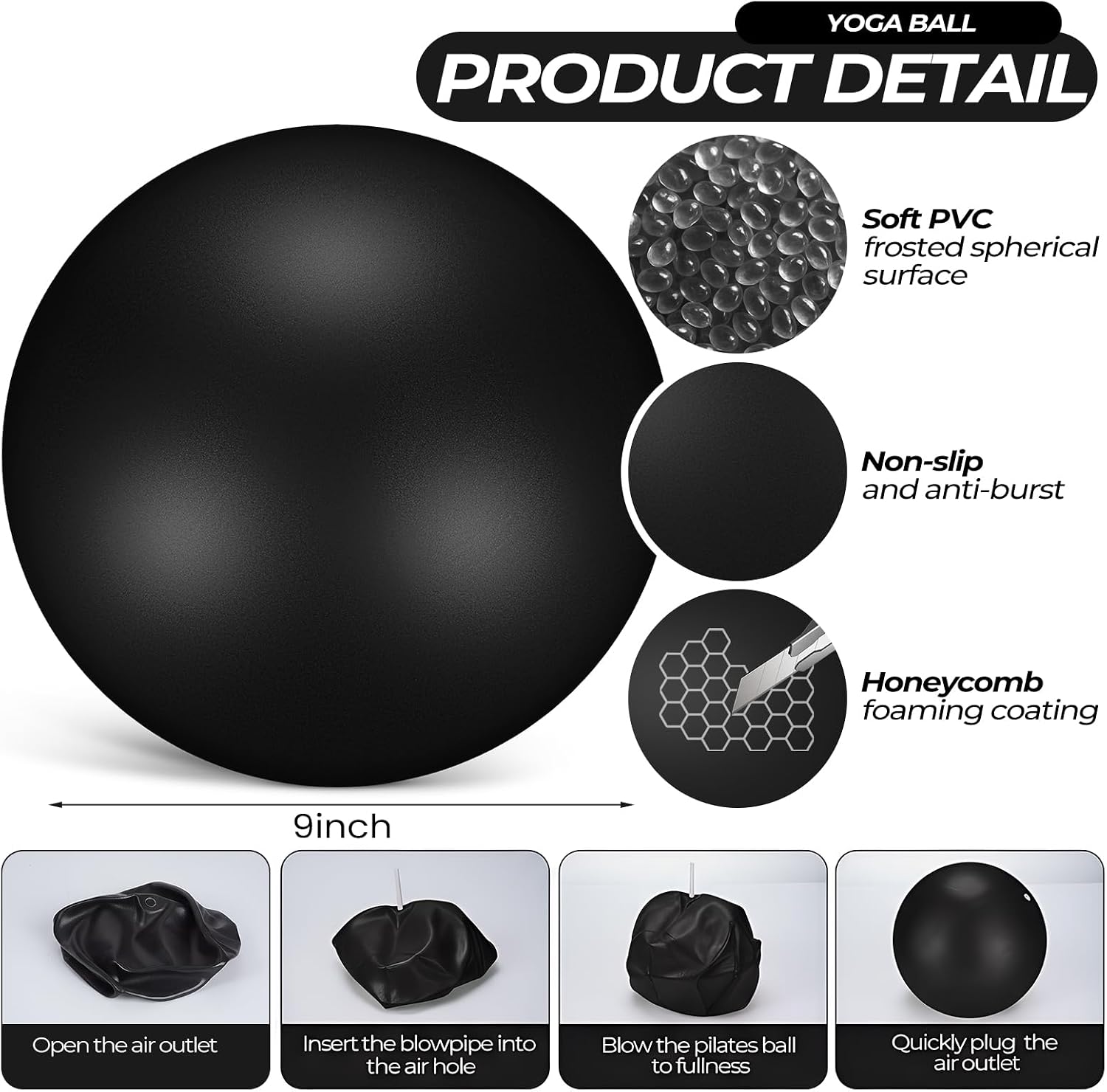18 Pcs Pilates Ring And Ball S - Resistance Loop Mini Band review and price