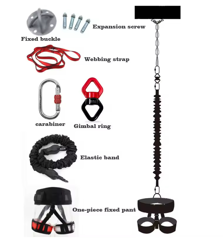 Heavy Duty Bungee Fitness Set  - Home Gym Kit review and price