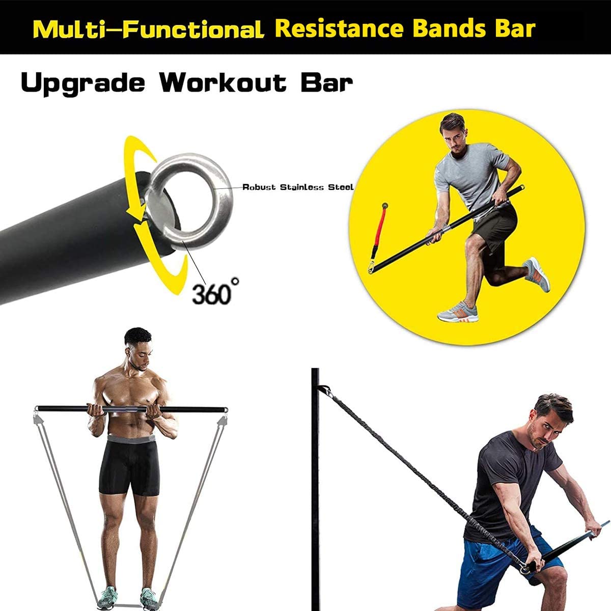 150lb Fitness Booty Resistance - Home Gym Kit review and price